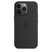 Apple Silikon Case für iPhone 13 Pro Mitternacht
