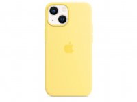 Apple Silikon Case für iPhone 13 mini Zitronenschale