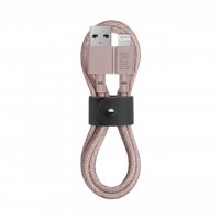 Native Union Belt USB-A auf Lightning Kabel Rosa