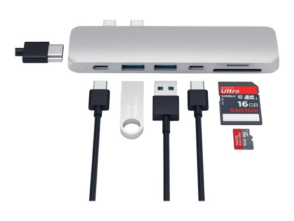 Satechi USB-C Hub 7 in 2 Adapter