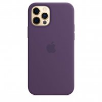 Apple Silikon Case für iPhone 12 / 12 Pro Amethyst