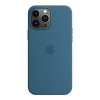 Apple Silikon Case für iPhone 13 Pro Max Eisblau