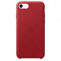 Apple Leder Case für iPhone SE (2. Gen.) Rot