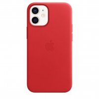 Apple iPhone 12 mini Leder Case (Product) Red