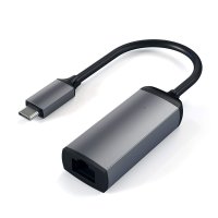 Satechi USB-C auf Ethernet Adapter Space Grau